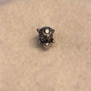 PANDORA Retired Sea Turtle Authentic Sterling Silver Charm 790158